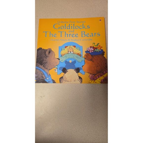 Goldilocks and The Three Bears Usborne First Stories  By Heather Amery Paperback - Picture 1 of 4